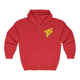 Two Dog Tough™ Classic Pitbull Silhouette Zip Hoodie