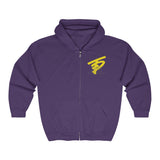 Two Dog Tough™ Classic Pitbull Silhouette Zip Hoodie